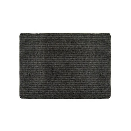 Sports Licensing Solutions Sports Licensing Solutions 4 ft. W X 6 ft. L Charcoal Polypropylene Runner Rug 41191